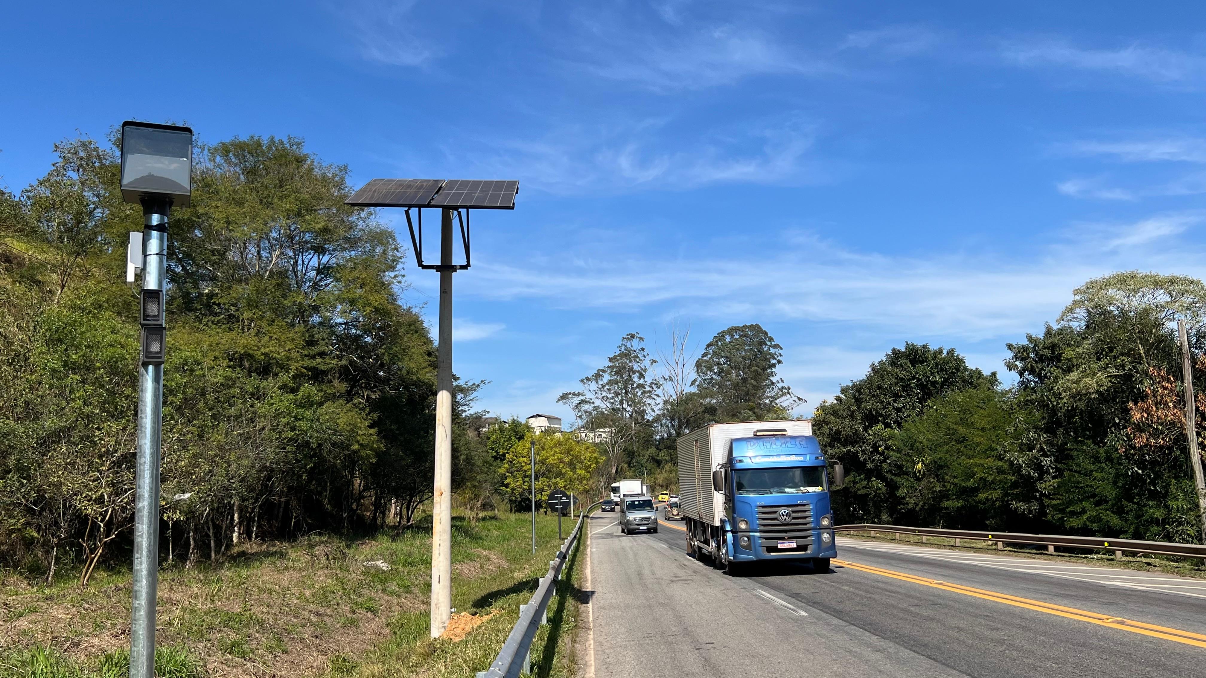 Novo radar de 60 km/h na BR-040 em Santos Dumont começa operar a partir desta sexta-feira